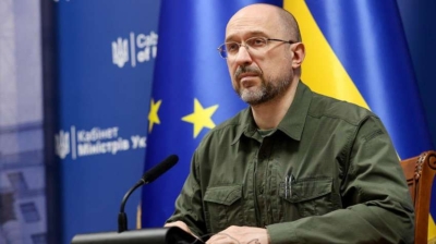 Шмигаль отреагировал на заявления Макрона о введении западных войск в Украину